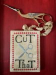 (image for) Cut That Scissor Fob